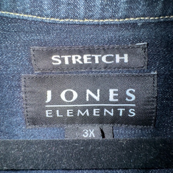 Jones New York Stretch Denim Jacket - Picture 3 of 3